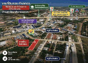 ขายด่วน ที่ดิน ข้าง ม.ราชมงคลฯ สามชุก 520 ตร.ว. จ.สุพรรณบุรี นักลงทุนต้องดู โทร. 0863414384